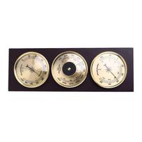 Aluminum Alloy Barometer Thermometer Hygrometer Wall Mounted Home Office Weather Meter High Precision Temperature Gauge Hanging