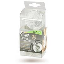 Žindukai silikoninis Tommee Tippee CLOSER TO NATURE 0+, 2 vnt