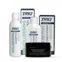 TRX2 Rinkinys Plaukams „Volumising“ su Glotninančia „Smooth Perfect“ plaukų kauke besiveliantiems plaukams