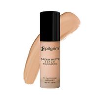 Pilgrim Medium Warm Sand Serum Liquid Foundation 30 ml Matte Poreless Buildable Coverage All Skin Types