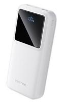 Vention White 20000mAh Power Bank USB 22.5W - FHLW0