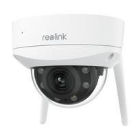 Reolink W437 - 4K Wi-Fi 6 Security Camera, IK10 Vandal-Resistant, 5X Optical Zoom, 2.4/5 GHz Wi-Fi, Color Night Vision