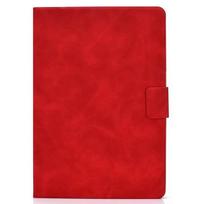 Leather Case for IPad 10th 10.9 2022 9.7 Inch 2017 Cover Air 2/3/4 Mini 1/2/3/4/5 6 Wallet Case for Pro 9.7/10.5/11 2020 iPad mini 6 raudona