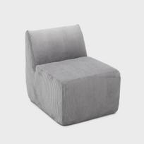 Homla SVELA Pilkas Kordurojo Audinio Modulinis Fotelis 59.5×80×62 cm