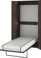 Sieninė lova Meblocross Teddy 90, 90x200 cm, ąžuolo spalvos