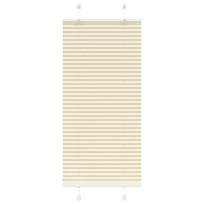 Plisuotas blind cream 55x100 cm audinio plotis 54,4 cm