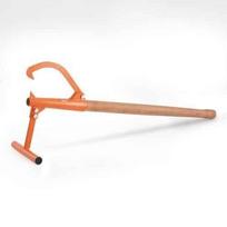 Medienos kėlimo rėmas su kabliu – 118 cm rankena, rąstams iki Ø 38 cm