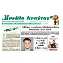 Laikraštis MERKIO KRAŠTAS /2,5/