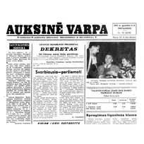 Laikraštis AUKSINĖ VARPA /2/5/