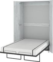 Meblocross Teddy 120 sieninė lova 90x200 cm, balta – Modernus erdvę‑taupantis miego sprendimas