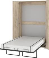 Meblocross Teddy 120 sieninė lova 120x200 cm, ąžuolo apdaila