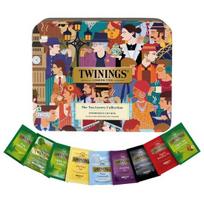 Twinings Arbatos mėgėjo kolekcijos asorti arbata, dovanų rinkinys, 54 vnt. arbatos maišelių, 9 arbatos skonių rinkinys, žaliųjų arbatos maišeliai, juodoji arbata, ramunėlių arbata