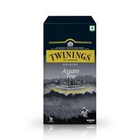 Twinings Assam arbata, 100 arbatos maišelių, Premium juodoji arbata, Twinings Origins, Stipraus, sodraus ir tvirto skonio