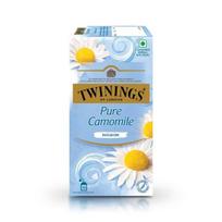 Twinings grynos ramunėlės, 25 arbatos maišeliai| Be kofeino| Gėlių pagrindu ruošiama arbata| Malšina nerimą| Skatina gerą miegą | Pakuotė 1 vnt.