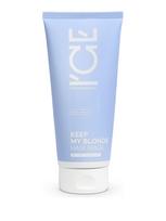 ICE PROFESSIONAL Keep My Blonde plaukų kaukė šviesiems plaukams šalinanti geltoną atspalvį, 200 ml
