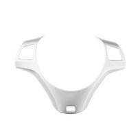 Steering Wheel Panel Decoration Cover Sticker for BMW 1 3 Series E90 E92 E93 2005-2012 E82 E87 2004-2011 X1 E84  accessories sidabras