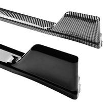 For BMW 3 Series E90 2005-2012 Rear Bumper Lip Angle Diffuser Splitter Spoiler Protector Gloss Black