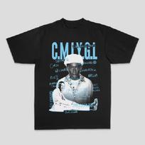 2025 Retro Trend Portrait Tyler The Creator Tshirt Summer Streetwear Tee Men Women Top Casual Harajuku Y2K Hip Hop Rapper Singer2 S juoda
