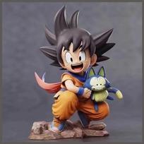 Drakonas Vaikystė Mažasis Goku Glėbiai Puer Ya Mu Arbata Mažieji Sekėjai Figūrėlės Lėlė PVC Modelis Statulėlė Kolekcija Žaislai Ornamentas Dovana