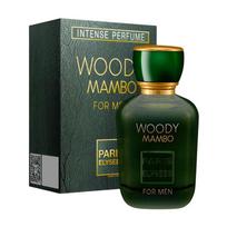 Paris Elysees Woody Mambo Signature Collection Kvepalai Sukurta Prancūzijoje Tualetinis vanduo Natūralus purškiklis Kvepalai vyrams 100ML (3,3fl.oz.) 100 ml