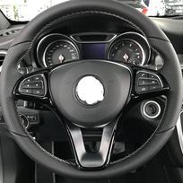 Automobilio vairo apdailos dangtelis Mercedes Benz A B C E GLA CLA GLC GLS GLE V klasėms W176 W246 W205 W213 W117 C117 X156 X253 W447 B