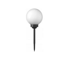 LED saulės lempa LED/1,2V 6500K 200 mAh skersm. 15 cm IP44 balta/juoda