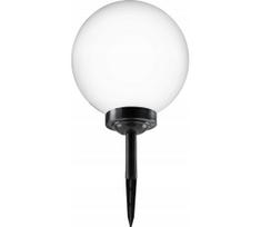LED saulės lempa LED/1,2 V 6500 K 200 mAh skersmuo 30 cm IP44 balta/juoda