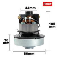 Dulkių siurblio priedai SC861 SC861A SA2801 variklis variklis 400W 600W be kondensatoriaus skersmuo 86mm
