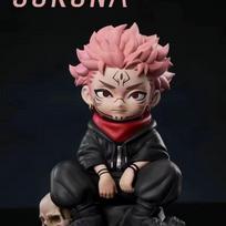 Jujutsu Kaisen figūrėlė Itadori Yuji Gojo Satori Fushiguro Megumi Kugisaki Mielas žaislinės mašinėlės dekoras PVC modelis Dovana