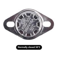 Keramika Termostatas Termostatas KSD302 50C~150C 16A 250V NC Normaliai Uždarytas Temperatūros Jungiklis 50C 80C 100C 120C 150C
