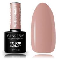 Claresa Soak Off UV / LED Perfect Nude ilgalaikis hibridinis nagų lakas - Perfect Nude 01