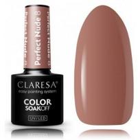 Claresa Soak Off UV / LED Perfect Nude ilgalaikis hibridinis nagų lakas - Perfect Nude 08