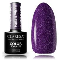 Claresa Soak Off UV / LED Make A Wish ilgalaikis hibridinis nagų lakas - 06