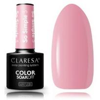 Claresa Color Soak Off UV / LED So Simple ilgalaikis hibridinis nagų lakas - So Simple 03