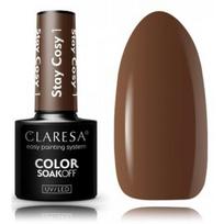Claresa Color Soak Off UV / LED Stay Cosy ilgalaikis hibridinis nagų lakas - Stay Cosy 01