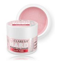 Claresa Hard&Easy gelis nagų priauginimui - Glam Pink 45g.