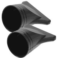 Black Plastic Hair Dryer Nozzle Durable Nylon Material Welding Nozzles Blower Diffuser Concentrator Attachment Replacement juoda