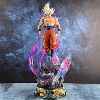 Drakono anime figūrėlė 25 cm Goku Ultra Instinct Super Saiyan figūrėlė statula PVC statulos modelis ornamentas kolekcinis žaislas dovana