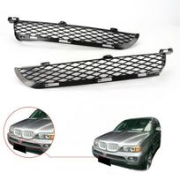 BMW X5 E53 2003-2006 Facelift priekinės grotelės Viršutinės buferio grotelės juoda