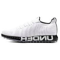 Under Armour HOVR Knit Lace Laisvalaikio žemi sportbačiai bėgimui maratonuose Vyriški sportbačiai Balti Juodi 3024574-100 44