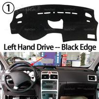 Prietaisų skydelio apsauginis kilimėlis nuo saulės Anti-UV kilimėlis Peugeot 307 307sw 307cc 2002~2008 2005 2006 2007