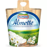 Tepamas varškės sūris ALMETTE su žalumynais, 150g