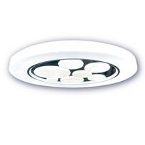 Plafoninis LED šviestuvas SPECTOR LIGHT, IP44, 48W, 3000-6500K, 6050lm, Ø49 cm, su pultu
