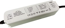 LED transformatorius EUROLIGHT, IP67, 60W, įėjimas AC 220-240V, išėjimas DC12 V