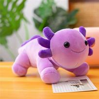 Aksolotlio minkštas pagalvės žaislas, Violetinė