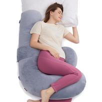 MOMCOZY NĖŠČIOSIOS PAGALVĖ, F FORMOS, VELVET GREY