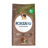 FORZA10 Maintenance Mini Adult, su ėriena, šunims sausas pašaras, 2 kg