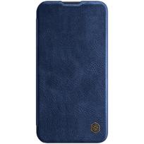 Dėklas Nillkin Qin Pro odinis Apple iPhone 14 Plus mėlynas