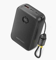 USB Power Bank 20000mAh 22.5W/Juodas