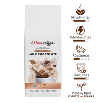 Kavos pupelės Milk Chocolate, 1 kg